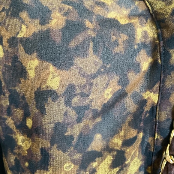 Merona Leopard blend print blouse - Picture 3 of 9